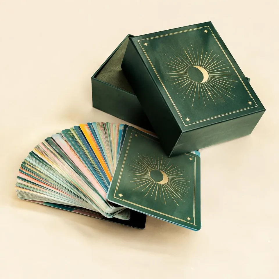Office card games with fancy packing printed by Messketeers