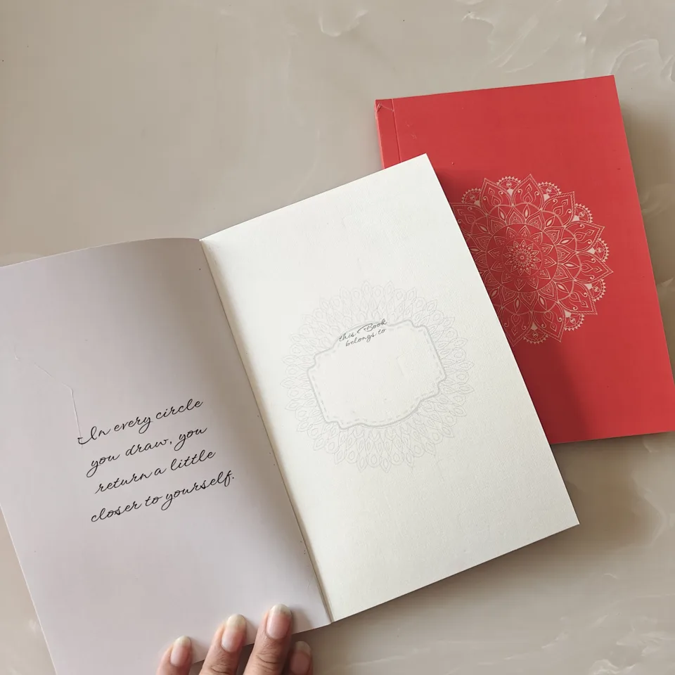 Custom notebooks printed by Messketeers