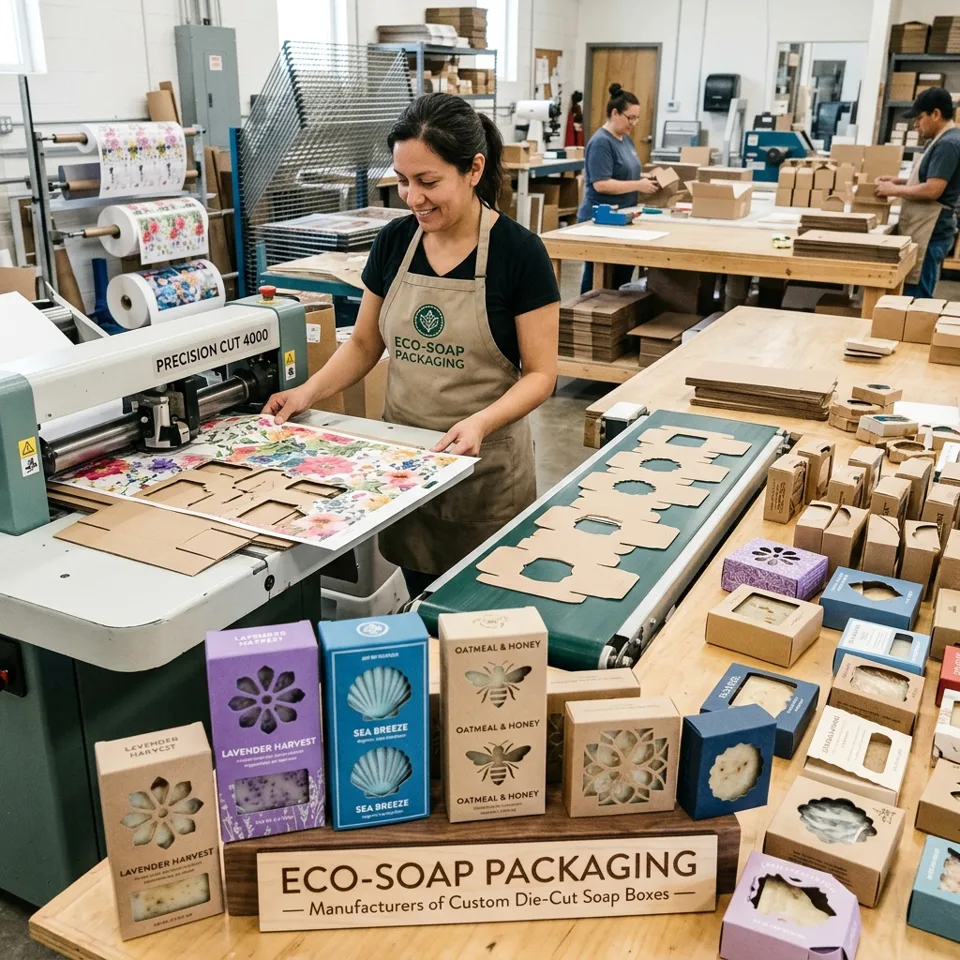 Soap boxes printed by Messketeers