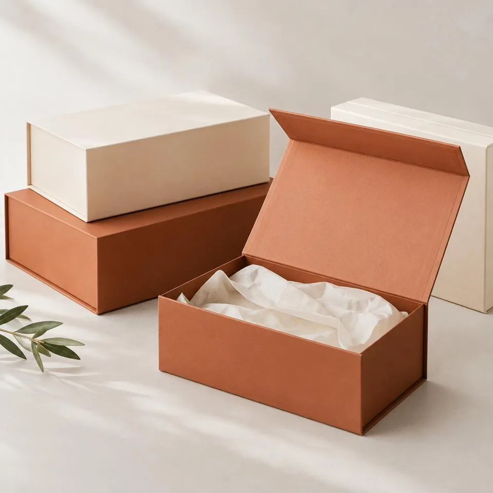 Rigid boxes printed by Messketeers