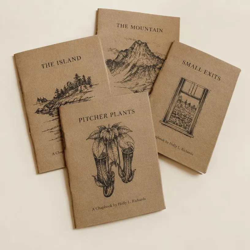 Art zines & illustrated chapbooks printed by Messketeers